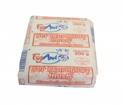 Ser twarogowy tłusty kostka 