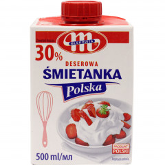 Mlekovita Śmietanka UHT Polska 30% tłuszczu 500ml