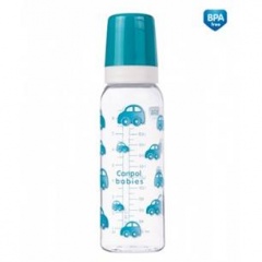 Butelka kolorowa 12m+ 250ml 