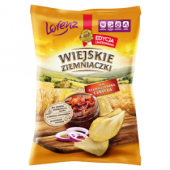 Chipsy Wiejskie Ziemniaczki ziemniaczki z ziołami 