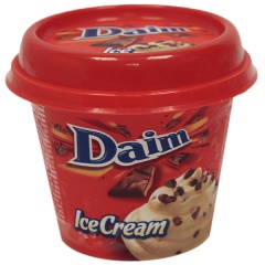 Lody kubek daim 