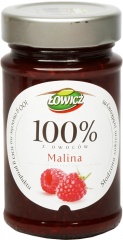 Dżem Łowicz malina 100% 