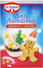 Dekoracje z opłatka bn dr.oetker 