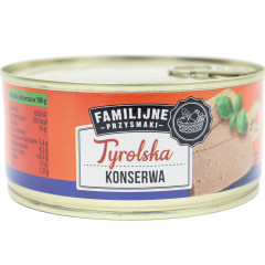 Konserwa Familijne Przysmaki tyrolska 