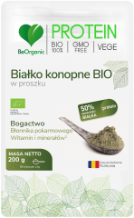 Białko Beorganic konopne Bio w proszku 