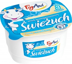 Serek homogenizowany waniliowy 150 g Figand