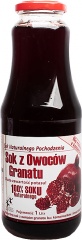 Sok naturalny z granatu bez cukru 