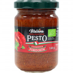 Pesto vitaliana z suszonych pomidorów ekologiczne 140g 