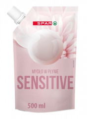 Spar mydło w płynie sensitive zapas 