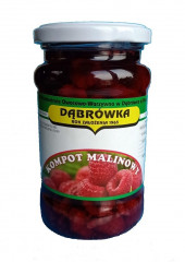 Kompot dąbrówka malinowy 350g 
