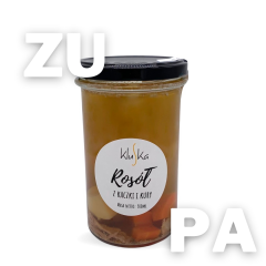 Zupa kluska rosół z kaczki i kury 