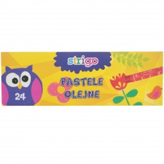 Strigo Pastele olejne 24 szt