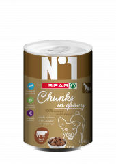 Karma dla psa Spar No1 adult z wołowiną 