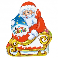 Figurka kinder surprise mikołaj czekoladowy 