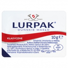 Masło duńskie Lurpak 