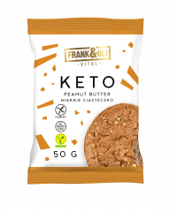 Frank & Oli Keto miękkie ciasteczko peanut butter 50g