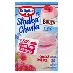 Dr. Oetker Słodka Chwila Budyń smak Panna cotta malinowa 43g