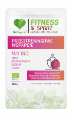 Przedtreningówka Beorganic fitness&sport wsparcie mix Bio 