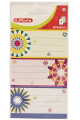 Nalepki szkolne Kwiaty Ogrodowe 