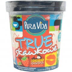 Lody śmietankowe o smaku truskawkowym Pura Vida