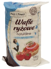 Wafle ryżowe naturalne - Piotr i Paweł 
