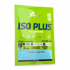 Iso Plus+L-Carnitine tropic blue 35g saszetka PL