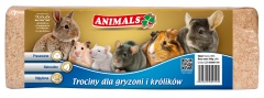 Trociny ściółka naturalna dla gryzoni 