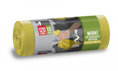 Worki Anna Zaradna do segregacji plastik i metal 120l /10szt 