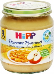 Danie Hipp naleśniczki z musem jabłkowym