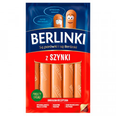 Berlinki z szynki 80% 225 g