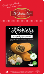 Krokiety z kapustą i grzybami 