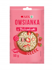 Owsianka Spar z truskawkami 
