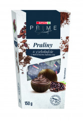 Praliny Spar prime select w czekoladzie nadzienie deserowe 150g 