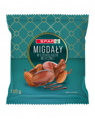 Draże Spar migdały w czekoladzie mlecznej 