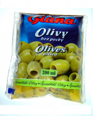 Giana Oliwki zielone bez pestki 200ml