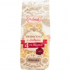 Polmak Makaron tradycyjny 4 jaj niteczka  250G