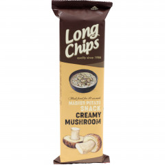 Chipsy Long Chips ziemniaczane smak śmietany i grzybów 
