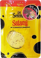 Ser Serenada Salami Czosnek Zioła plastry 