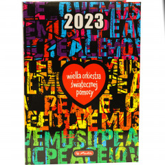 Kalendarz herlitz tygodniowy a5 wośp 2023 