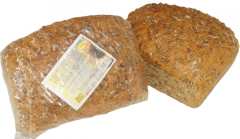 Chleb razowy ze słonecznikiem krojony 