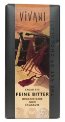 Czekolada gorzka 71% kakao bio 