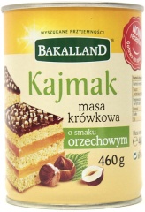 Masa krówkowa o smaku orzechowym 460G Bakalland