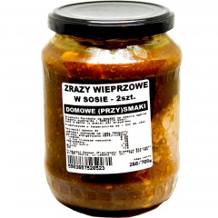 Danie  "Domowe przysmaki " zrazy wieprzowe 