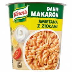 KNORR DANIE MAKARON ŚMIETANA Z  ZIOŁAMI 67g