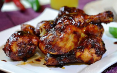 Noga z kurczaka produkcja własna w sosie barbecue kg 