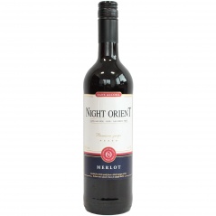 Wino bezalkoholowe Night Orient merlot 