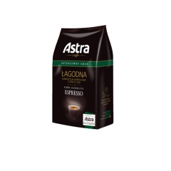 Kawa Astra Łagodna Espresso Intensywny Smak  ziarnista 