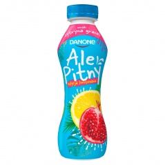 Napój jogurtowy ale pitny granat-cytryna butelka 