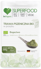 Suplement diety Beorganic trawa pszeniczna Bio 