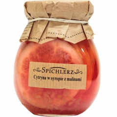 Cytryny w syropie z malinami 